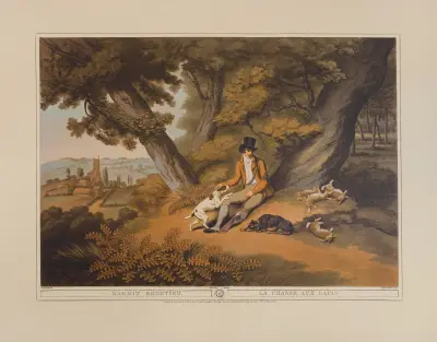 Střelba na králíky, Samuel Howitt