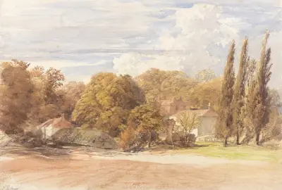 Kensington Gardens av Samuel Palmer