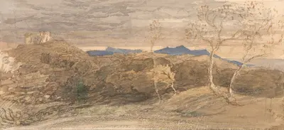 Scene in Wales, Samuel Palmer