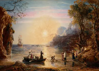 St. Paul Landing in Italy, Samuel Palmer