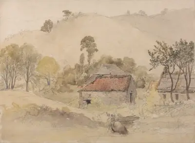 The Barns – nr 1 av Samuel Palmer