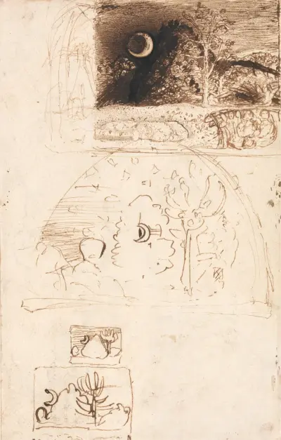 The Crescent Moon, Samuel Palmer