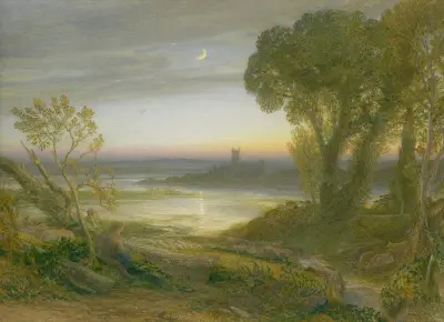 The Curfew, Samuel Palmer