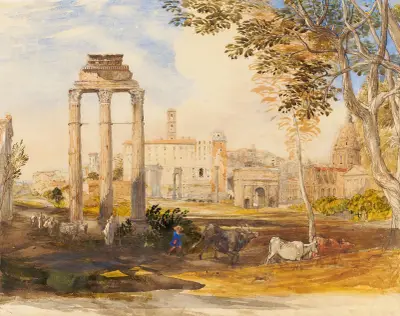 The Forum, Rome av Samuel Palmer