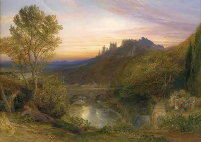 The Towered City av Samuel Palmer