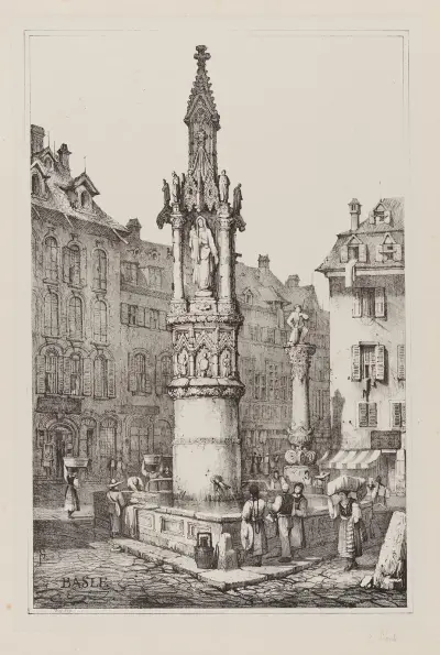 Basle, 1839 – nr 1 av Samuel Prout