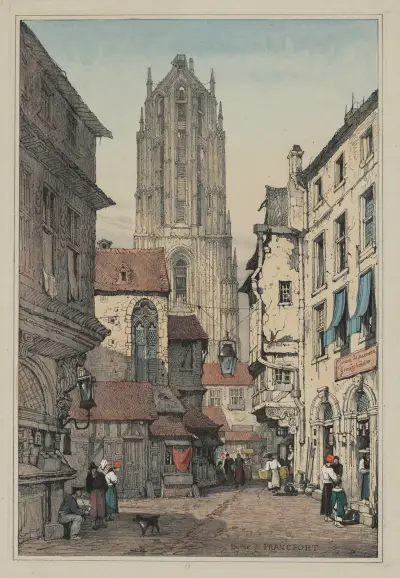 Dome, Francfort av Samuel Prout