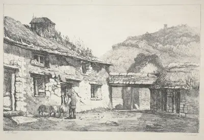Lynmouth av Samuel Prout