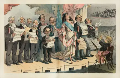 Fredsjubileum för American Union Glee Club av John Samuel Pughe