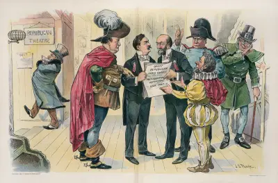 Den gamle ledaren avgår av John Samuel Pughe