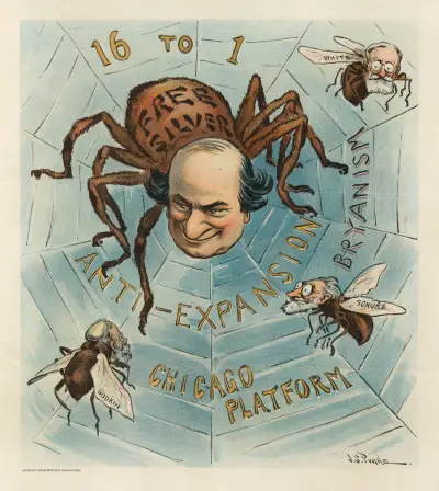 Spindeln och de tre enfaldiga flugorna av John Samuel Pughe