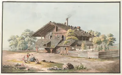 A Steffisbourg av Jakob Samuel Weibel