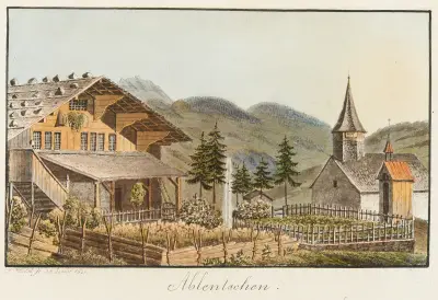 Ablentschen av Jakob Samuel Weibel