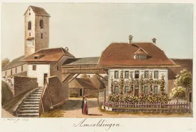 Amsoldingen av Jakob Samuel Weibel