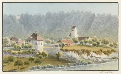 Bremgarten av Jakob Samuel Weibel