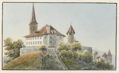 Burgdorf av Jakob Samuel Weibel