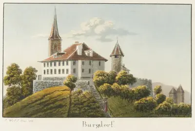 Burgdorf. av Jakob Samuel Weibel