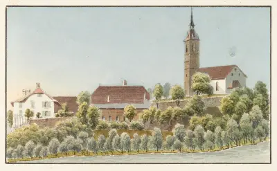 Kirchberg av Jakob Samuel Weibel