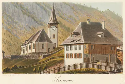 Lauenen av Jakob Samuel Weibel