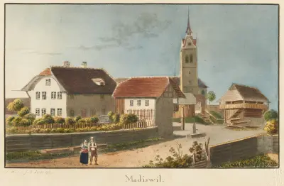Madiswil av Jakob Samuel Weibel