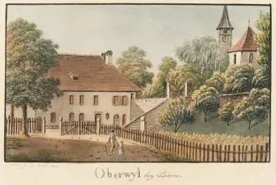 Oberwil bei Büren av Jakob Samuel Weibel