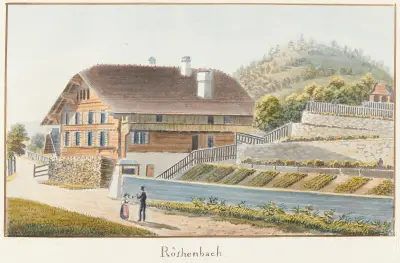 Röthenbach av Jakob Samuel Weibel