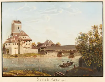 Schloss Arwangen av Jakob Samuel Weibel