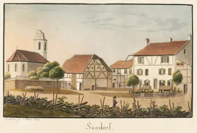 Seedorf. av Jakob Samuel Weibel
