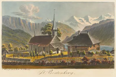St. Beatenberg av Jakob Samuel Weibel