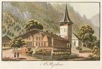 St. Stephan av Jakob Samuel Weibel