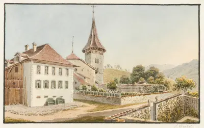 Steffisbourg av Jakob Samuel Weibel