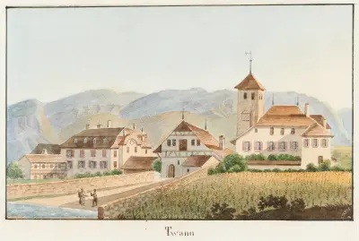 Twann av Jakob Samuel Weibel