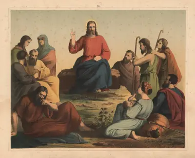 The Sermon on the Mount av Sandberg