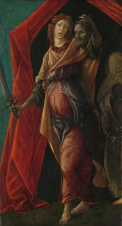 Judith with the Head of Holofernes av Sandro Botticelli