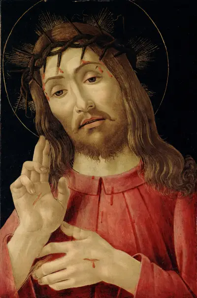 The Resurrected Christ av Sandro Botticelli