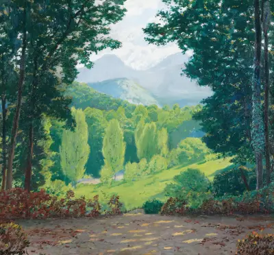 El Montseny (Montseny) von Santiago Rusiñol