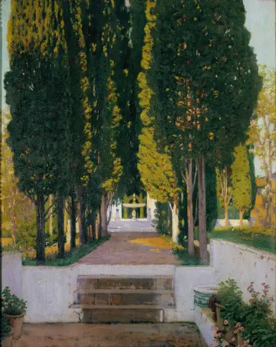 Gardens of the Generalife av Santiago Rusiñol