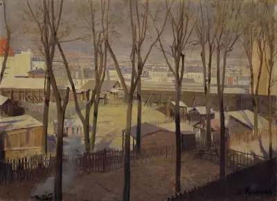 La Butte av Santiago Rusiñol