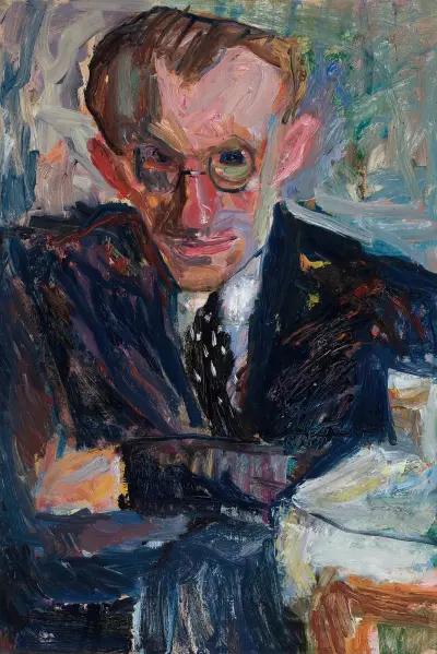 Portrait of a Man in Glasses av Sasza Blonder