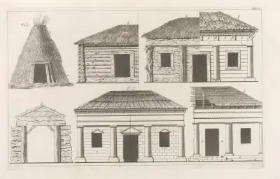 Architektura obeymuiaca wszelki gatunek murowania i budowania Pl.002 av Sebastian Sierakowski