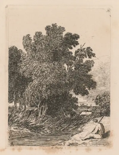 A Study, 1838 – nr 2 av John Sell Cotman
