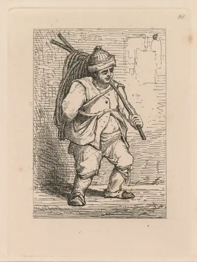 A Study, 1838 – nr 1 av John Sell Cotman