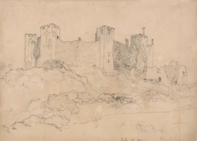 Framlingham Castle, Suffolk av John Sell Cotman