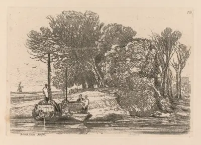 Postwick Grove, Norfolk, 1838 – nr 1 av John Sell Cotman