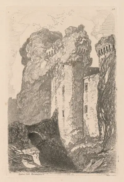 Ragland Castle, Monmouthshire av John Sell Cotman