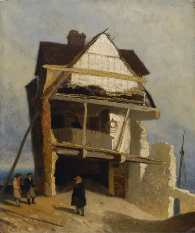 Verfallenes Gehöft von John Sell Cotman