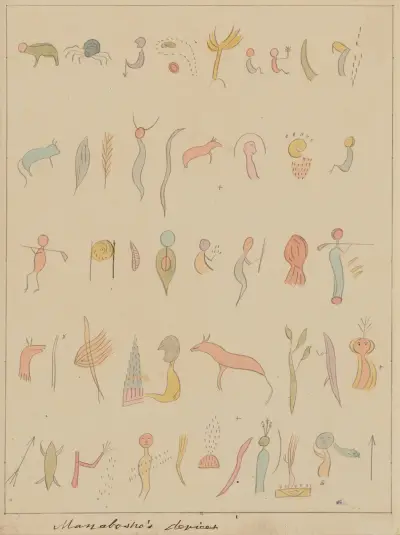 Manaboshovy nástroje, 1849 – Nr. 1, Seth Eastman