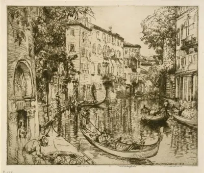 Sång från Venedig nr 2 av Donald Shaw MacLaughlan