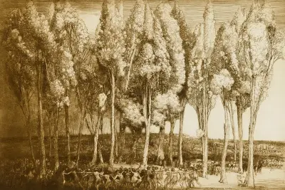Der Tanz des Frühlings von Donald Shaw MacLaughlan