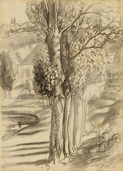 Gardasjön, Italien av Donald Shaw MacLaughlan